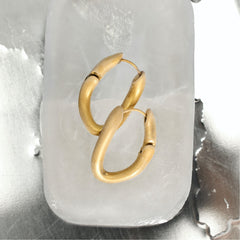 Aldo Khate Gold Women's Earrings - Hoop earrings Gold