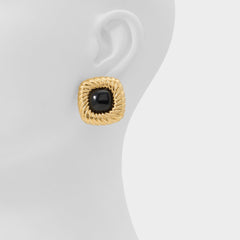 Aldo Myrage in Black Gold Multi - Statement earrings Black/gold multi