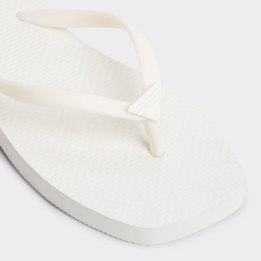 Aldo Beachready White Women's Jelly Sandals & Flip Flops - Flip flop White