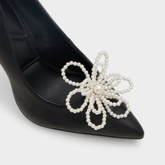 Aldo Flowerclip in Ice - Decorative shoe clip Ice