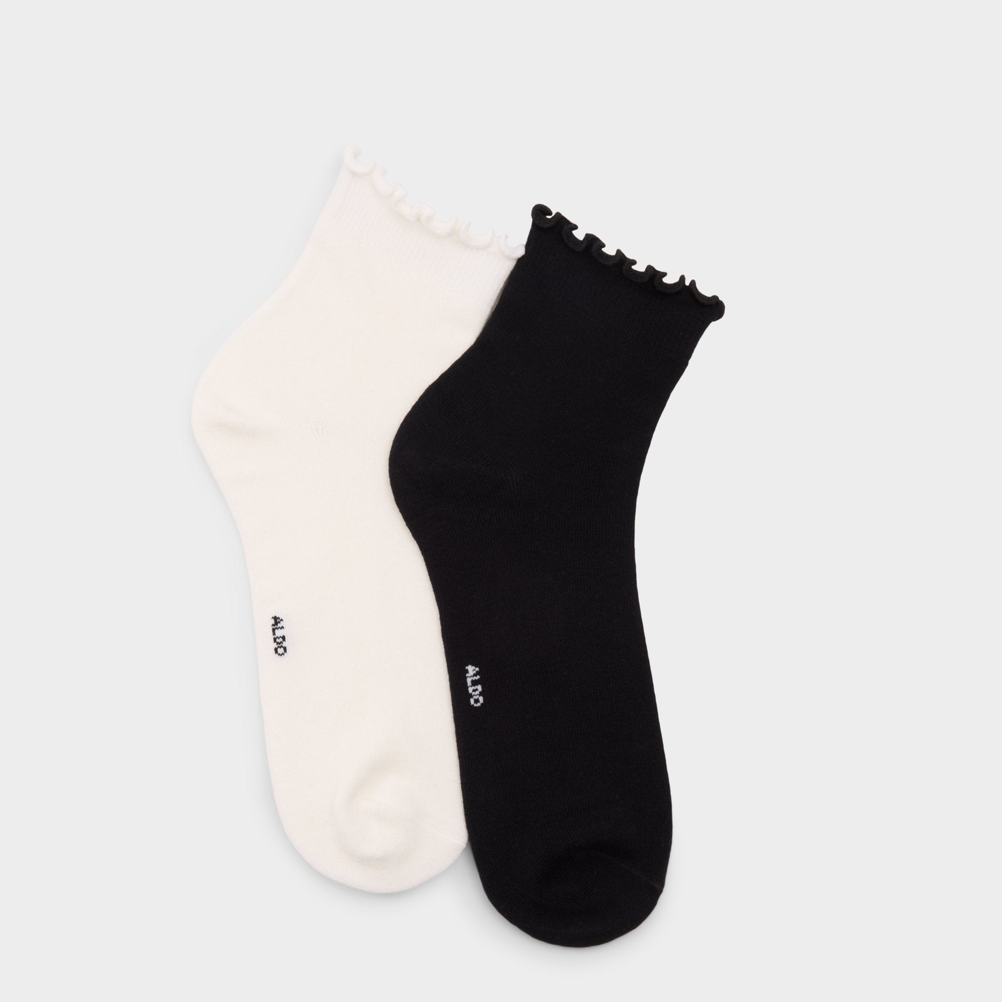 Aldo Frilluxe in Black White - Crew socks Black/White