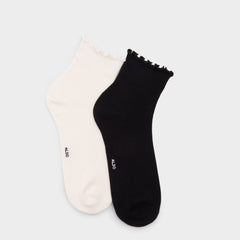 Aldo Frilluxe in Black White - Crew socks Black/White