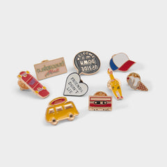 Aldo Hawkins1987 in Bright Multi - Decorative pins Bright multi