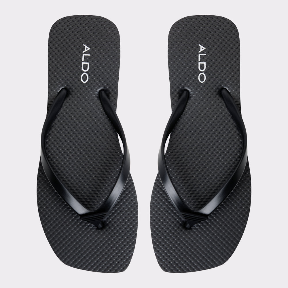 Aldo Beachready Black Women's Jelly Sandals & Flip Flops - Flip flop Black