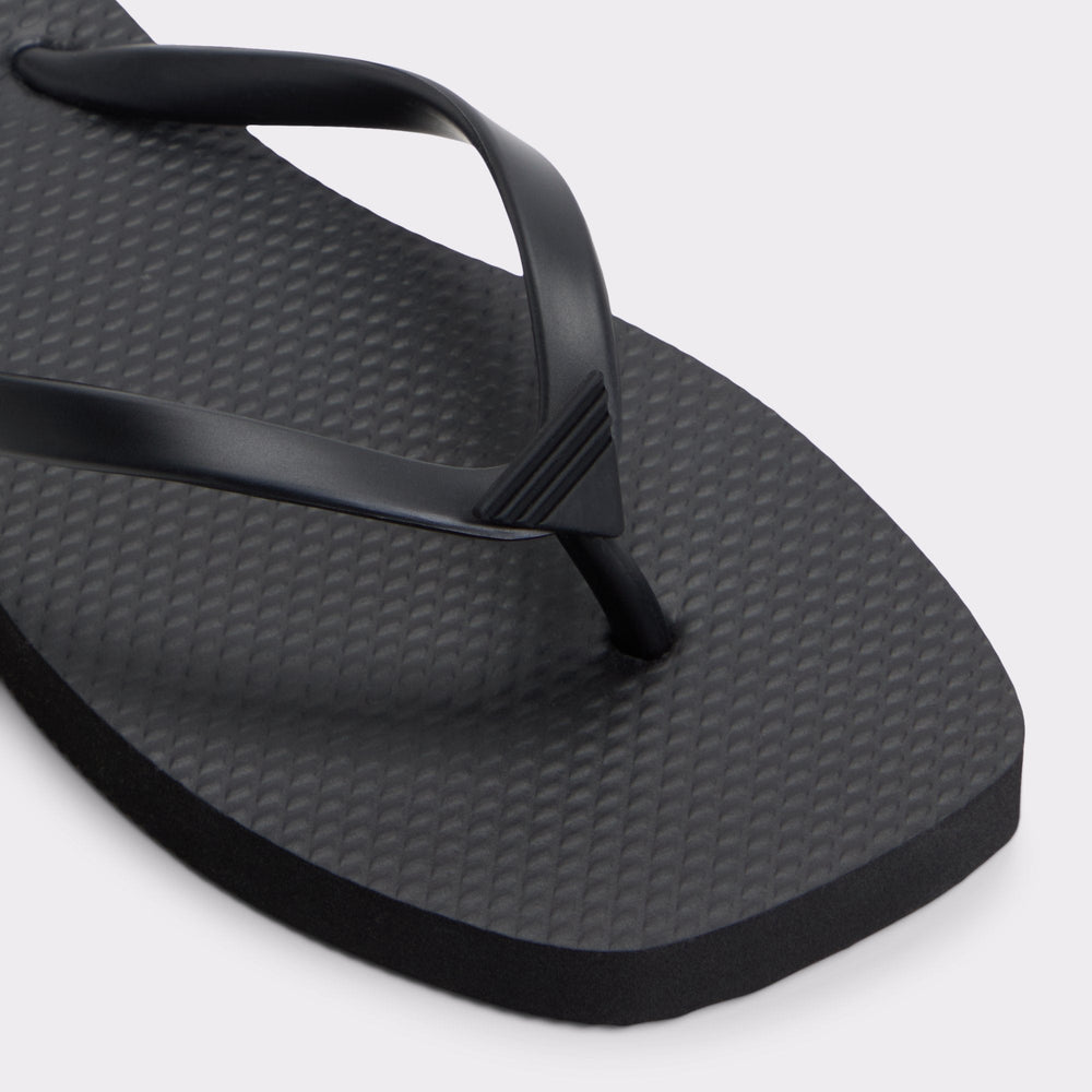 Aldo Beachready Black Women's Jelly Sandals & Flip Flops - Flip flop Black