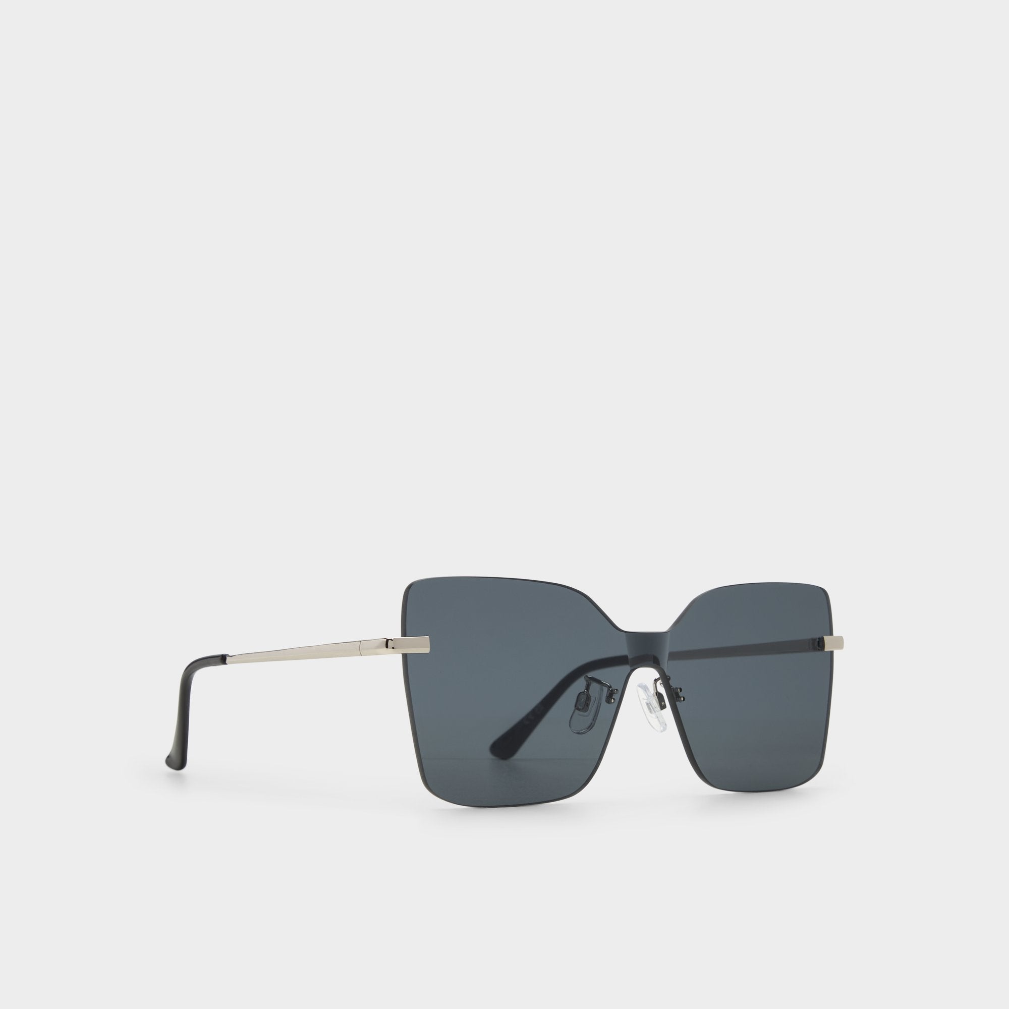 Aldo Romashin Black Women's Square - Square sunglasses Black