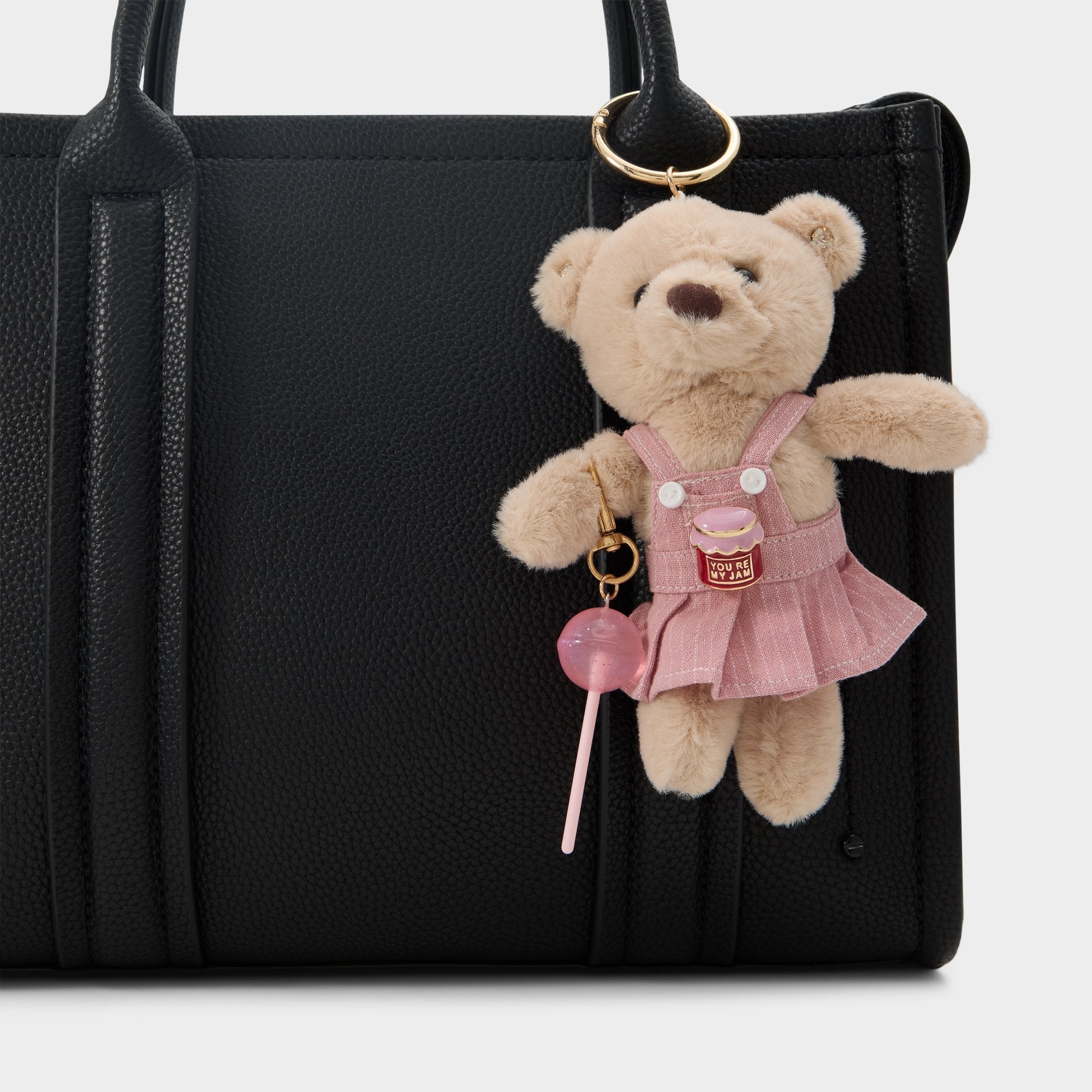 Aldo Snugglepop in Light Pink - Bag charm Light pink