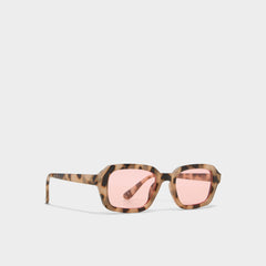 Aldo Desnix Medium Beige Women's Square - Rectangle sunglasses Medium Beige