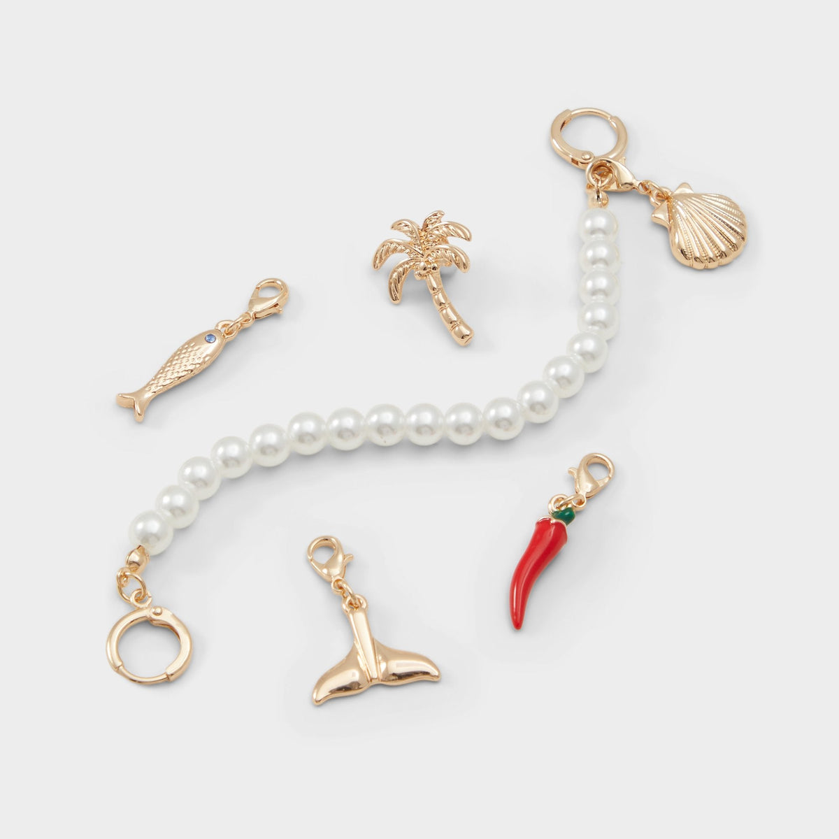 Aldo Tropico Red Women's Shoe Charms & Laces - Shoe charms Red