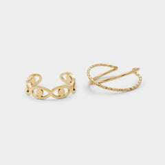 Aldo Twisted Gold Women's Stainless Steel - Toe ring Gold