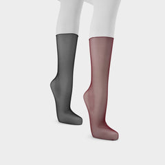 Aldo Sheerie in Bordo - Socks Bordo