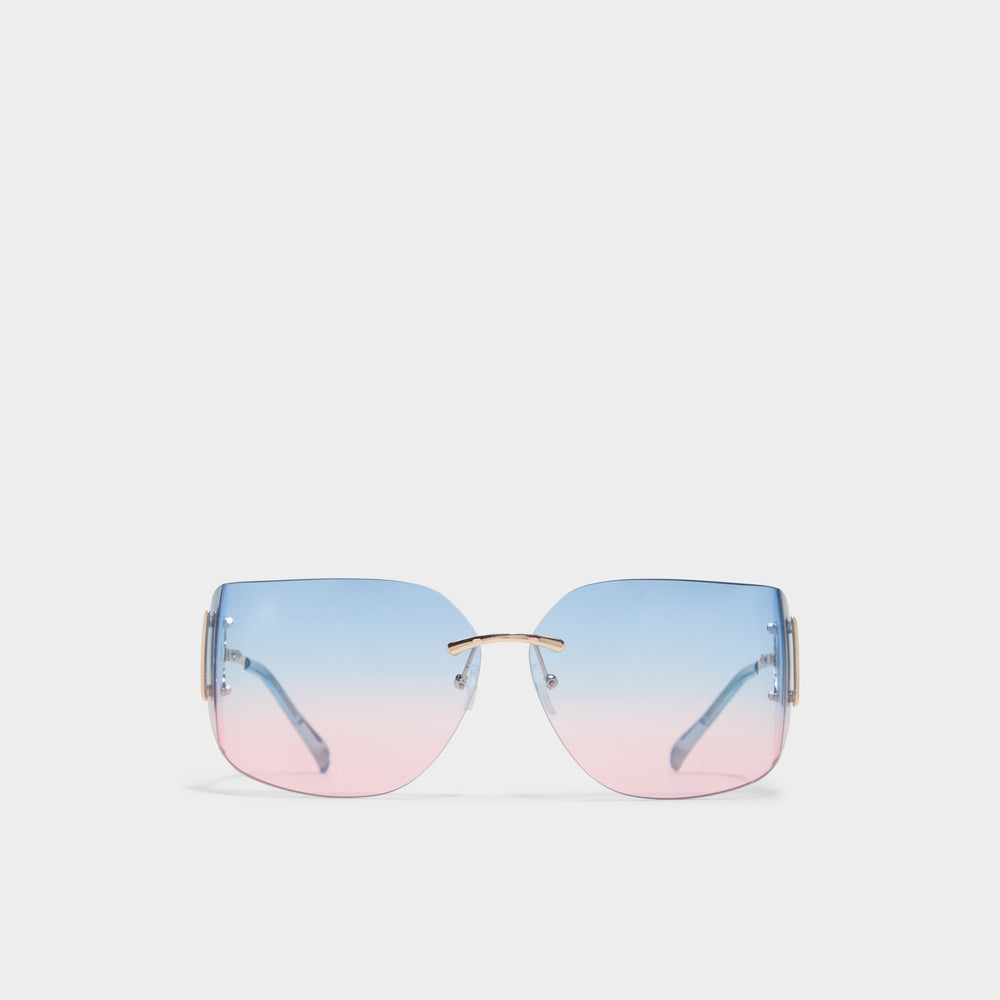 Aldo Pigowenx Light Blue Women's Square - Square sunglasses Light Blue