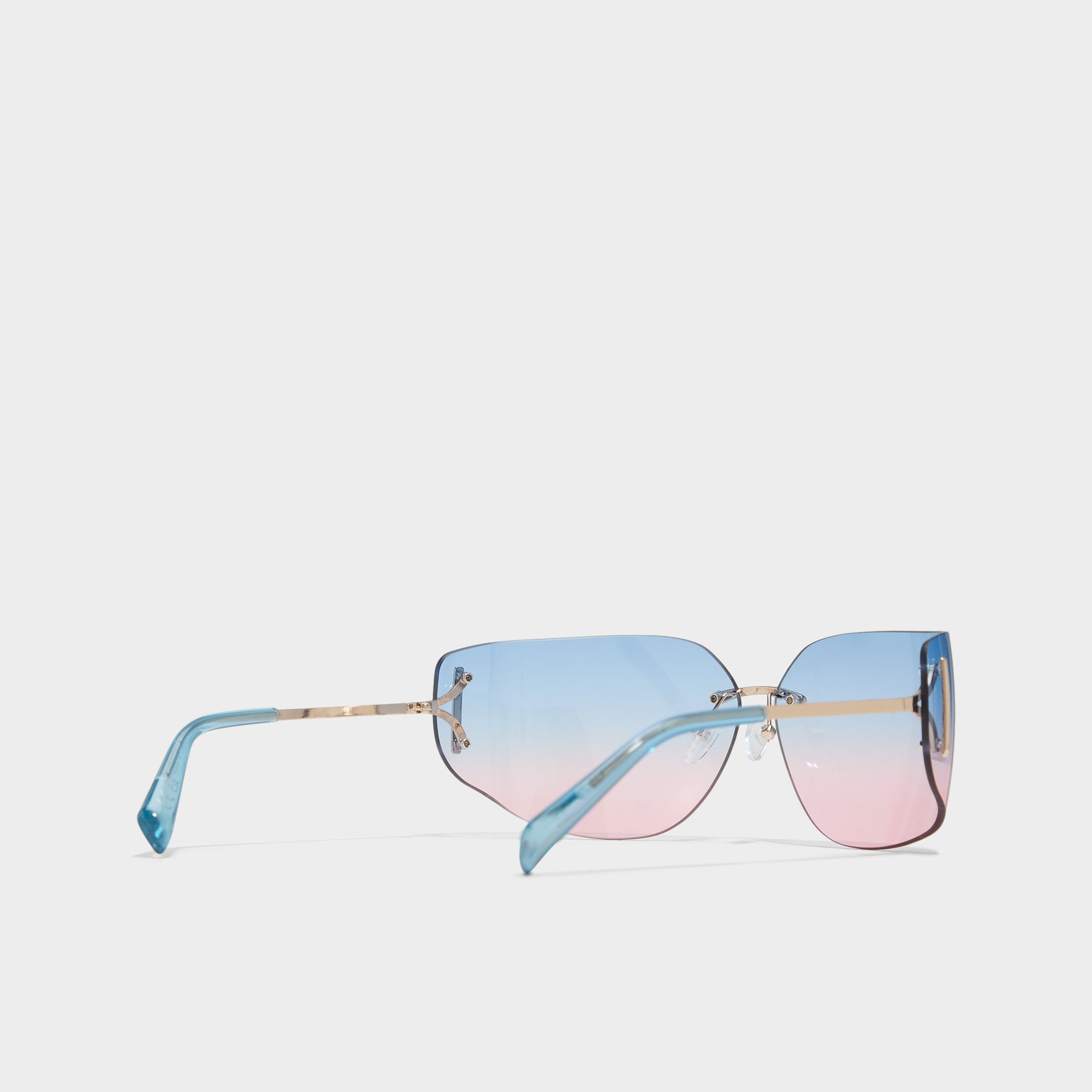 Aldo Pigowenx Light Blue Women's Square - Square sunglasses Light Blue