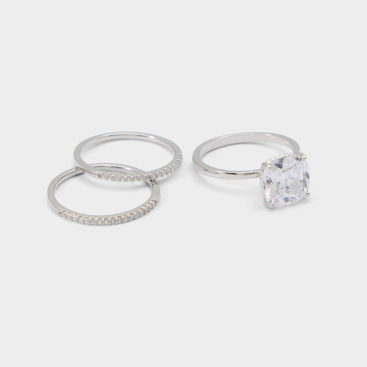 Aldo Lothoamas in Silver Clear Multi - Ring Silver/clear multi