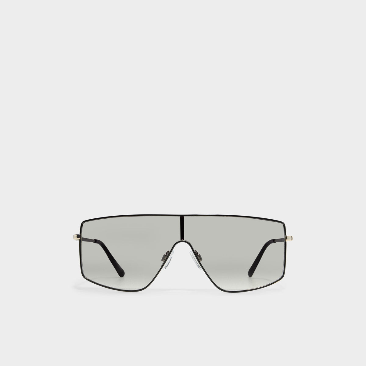 Aldo Priren Black/Gold Multi Women's Shield - Shield sunglasses Black/gold multi