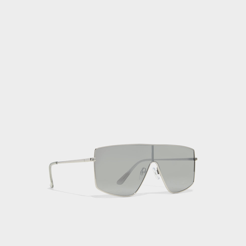 Aldo Priren Silver Women's Shield - Shield sunglasses Silver