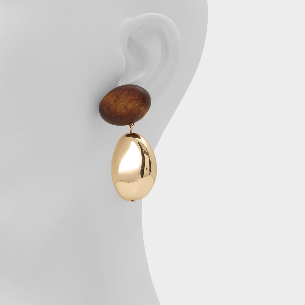 Aldo Teyrra in Other Brown - Chandelier earrings Other brown