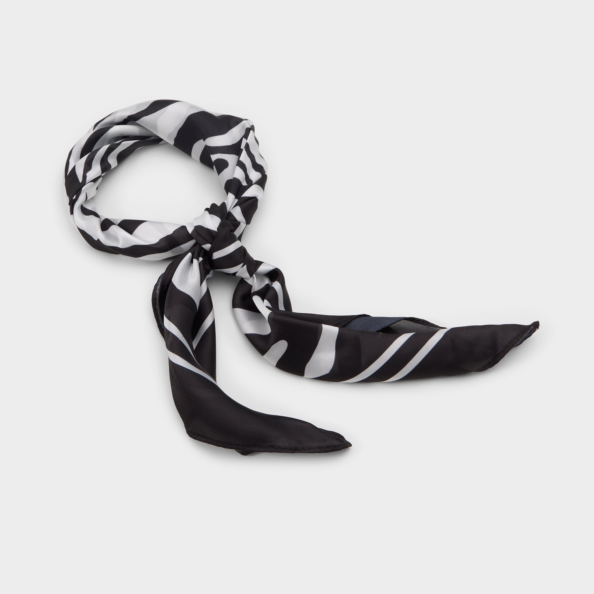 Aldo Zebria Black/White Women's Scarves - Scarf Black/white