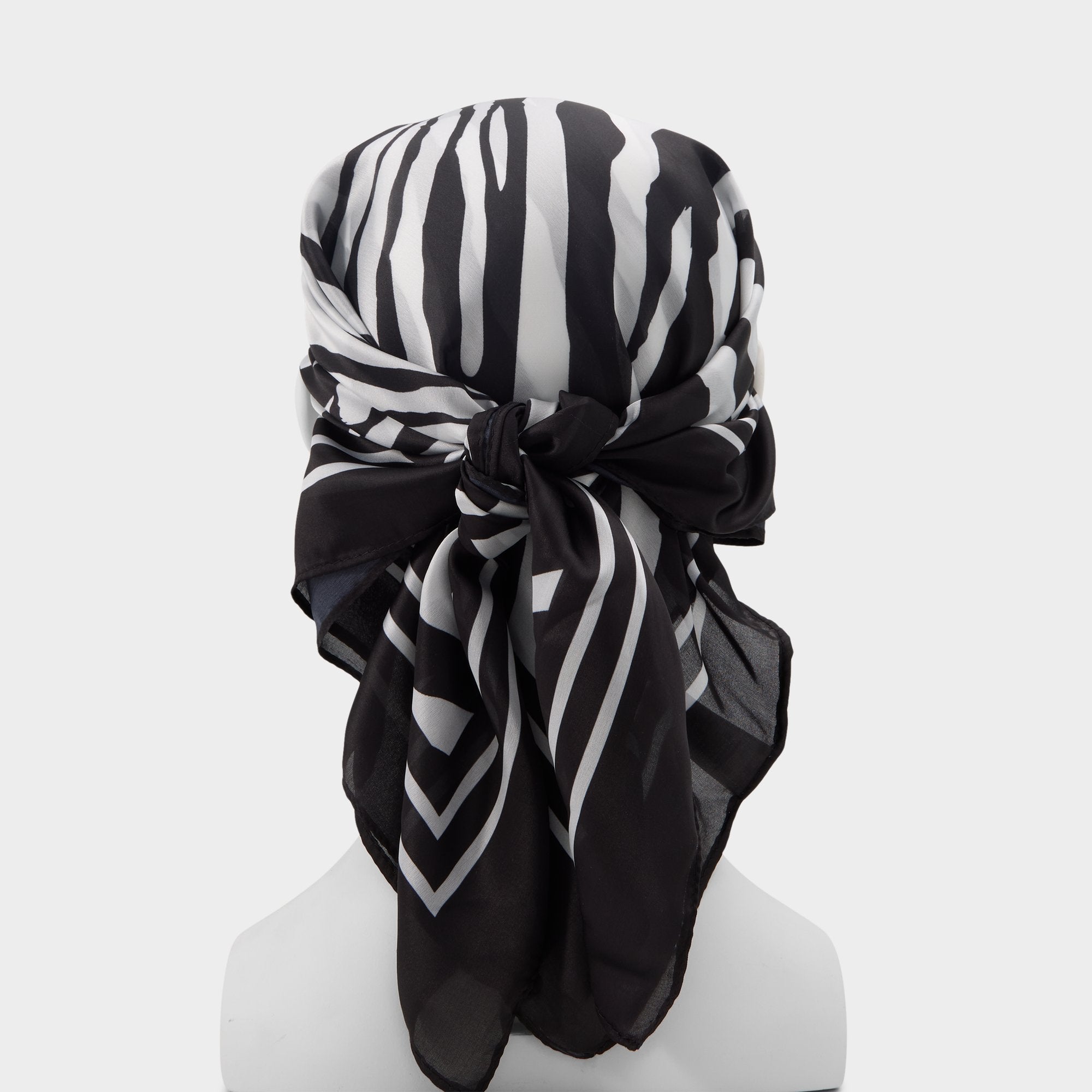 Aldo Zebria Black/White Women's Scarves - Scarf Black/white