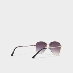 Aldo Arilicanx Black/Gold Multi Women's Aviator - Aviator sunglasses Black/Gold Multi