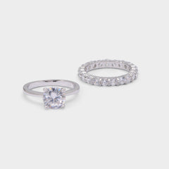 Aldo Roundsparkles in Silver Clear Multi - Ring Silver/clear multi