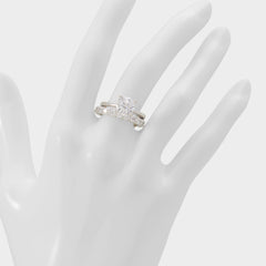 Aldo Roundsparkles in Silver Clear Multi - Ring Silver/clear multi