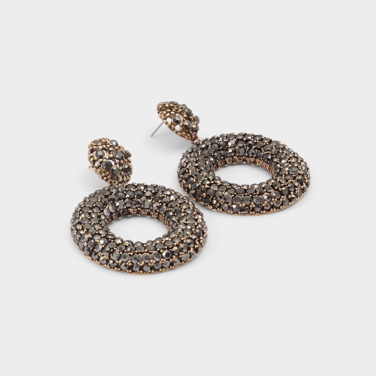 Aldo Stonebrooke in Grey - Hoop earrings Grey