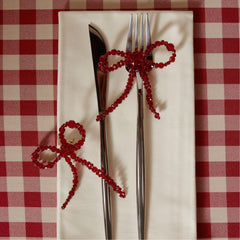 Aldo Tinsla in Bordo - Statement earrings Bordo