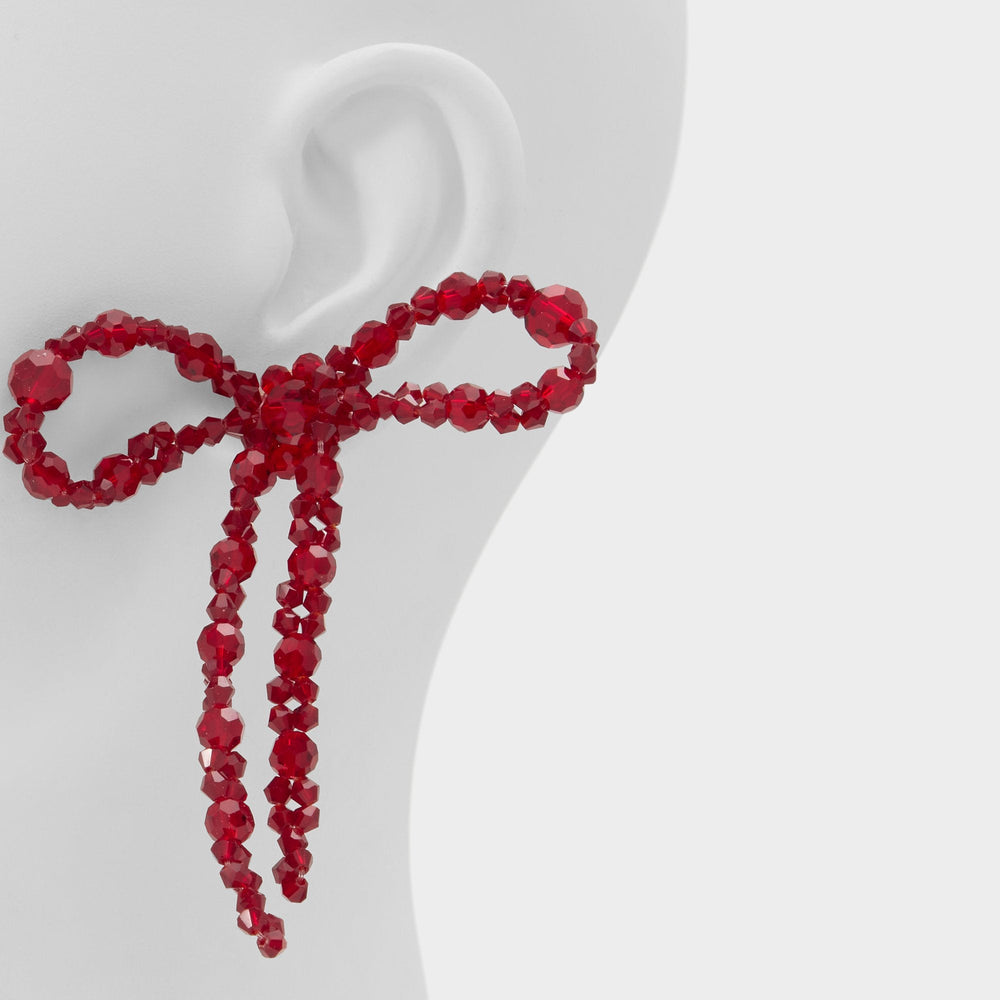 Aldo Tinsla in Bordo - Statement earrings Bordo