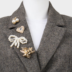 Aldo Cocquettepins in Ice - Decorative brooch Ice