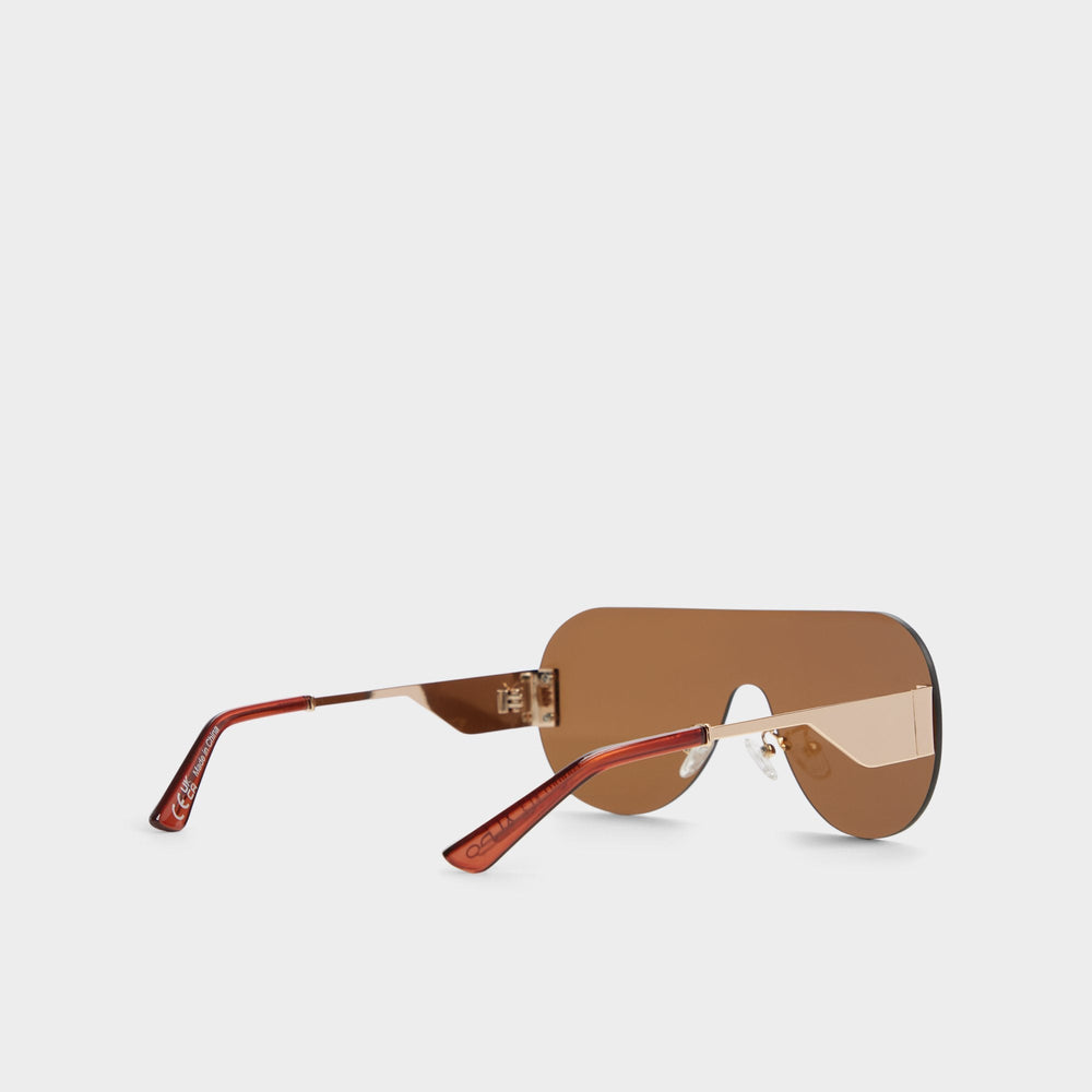 Aldo Agrocan Brown Women's Shield - Shield sunglasses Brown