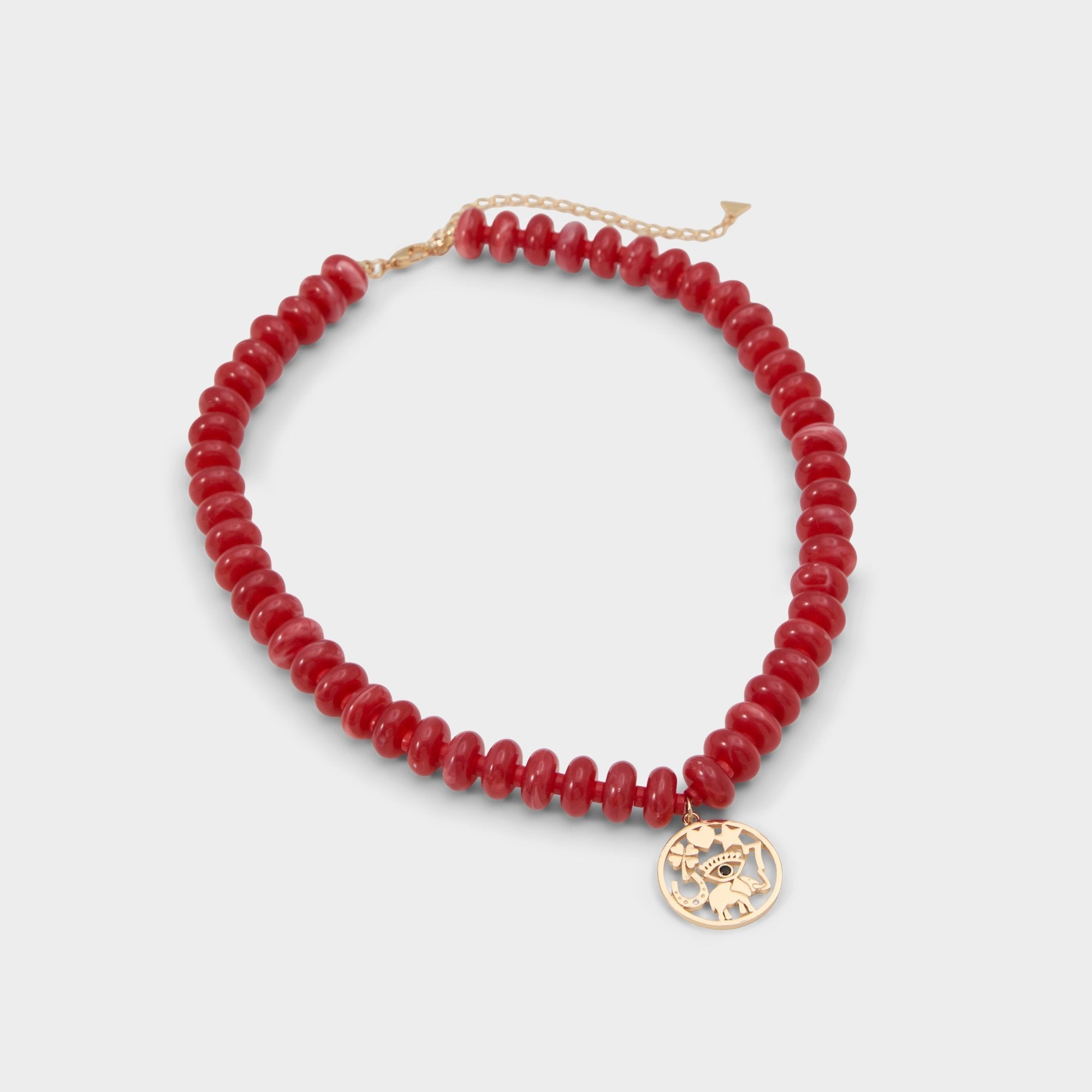Aldo Myluckycharm in Red - Pendant necklace Red