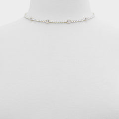 Aldo Elbaeraen in Silver Clear Multi - Choker necklace Silver/clear multi