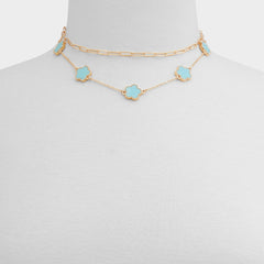Aldo Feelinblue Turquoise Women's Necklaces - Layered necklace Turquoise