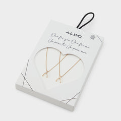 Aldo Makeawish Gold/Clear Multi Women's Necklaces - Gift set Gold/Clear Multi