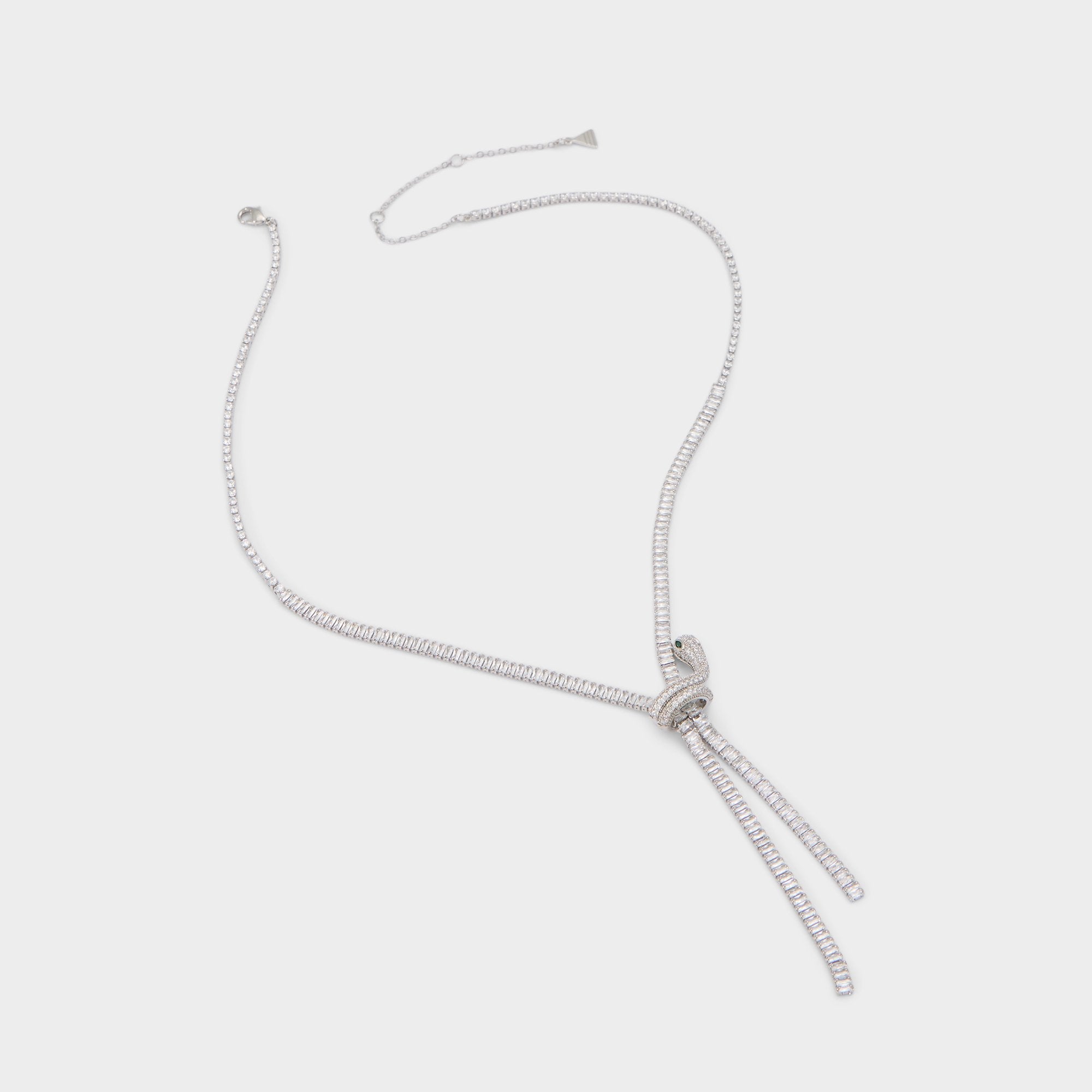 Aldo Venomarra in Silver Clear Multi - Statement necklace Silver/clear multi