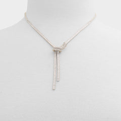 Aldo Venomarra in Silver Clear Multi - Statement necklace Silver/clear multi