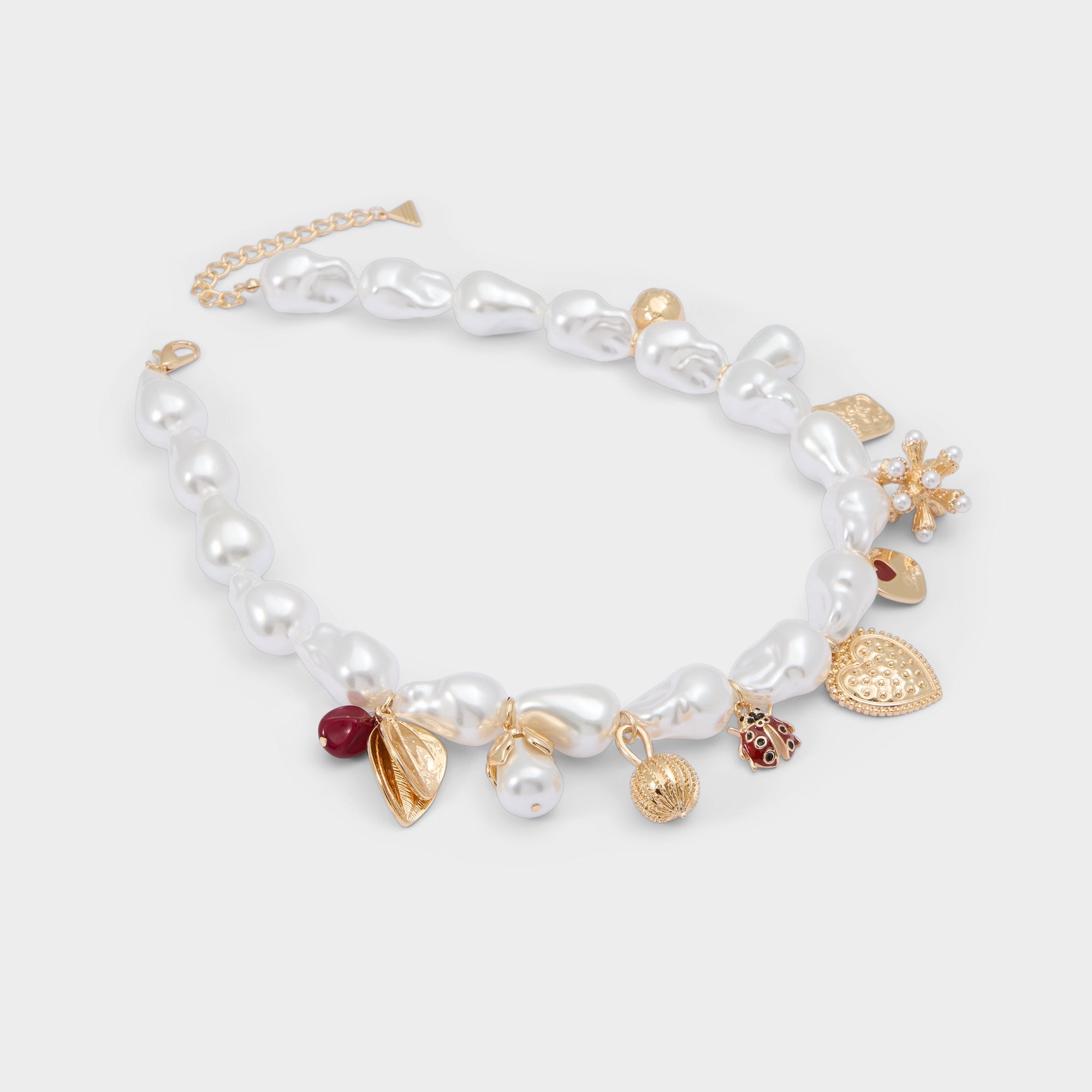 Aldo Charmsinlove Red Women's Necklaces - Charm necklace Red