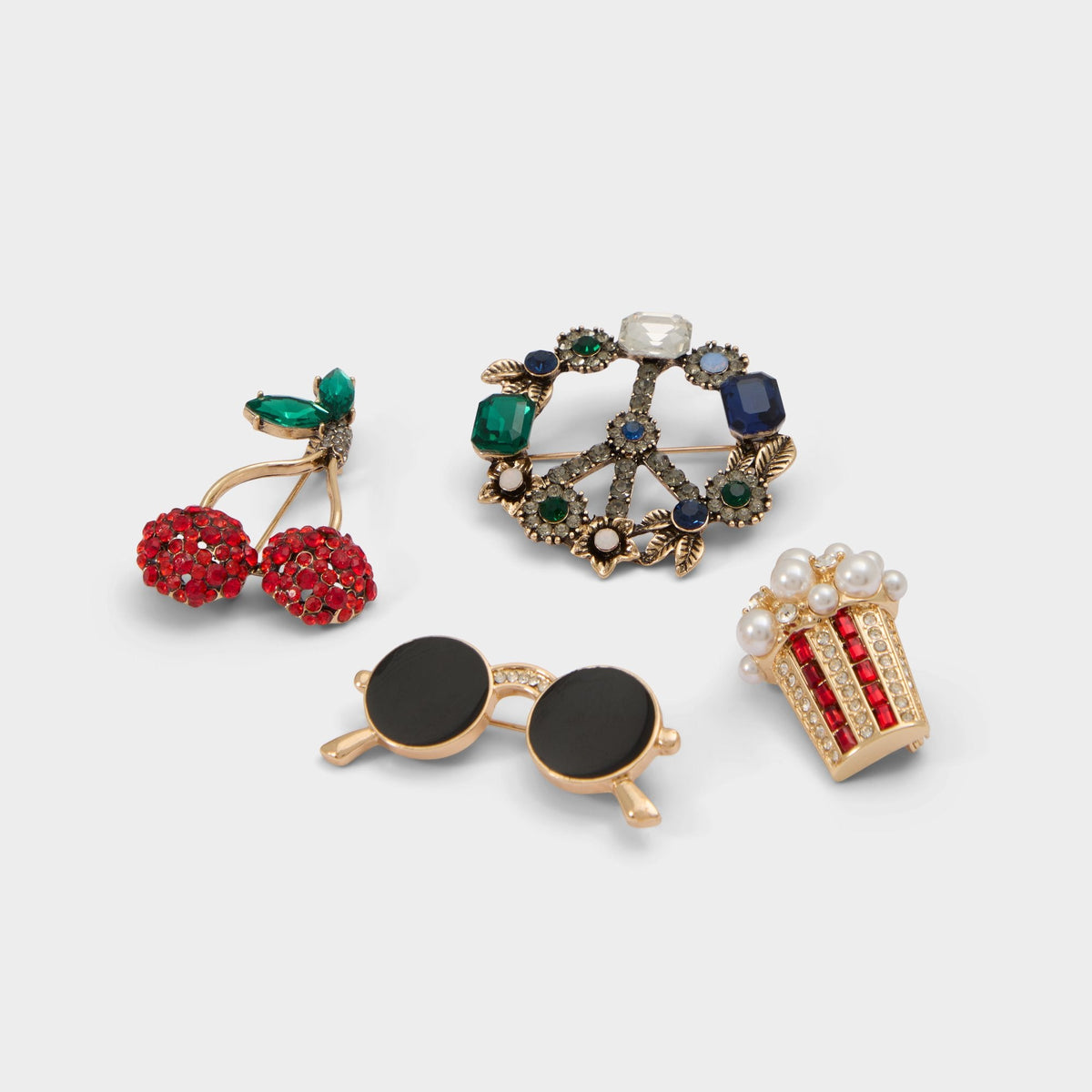 Aldo Chillvibes in Red - Decorative brooch Red