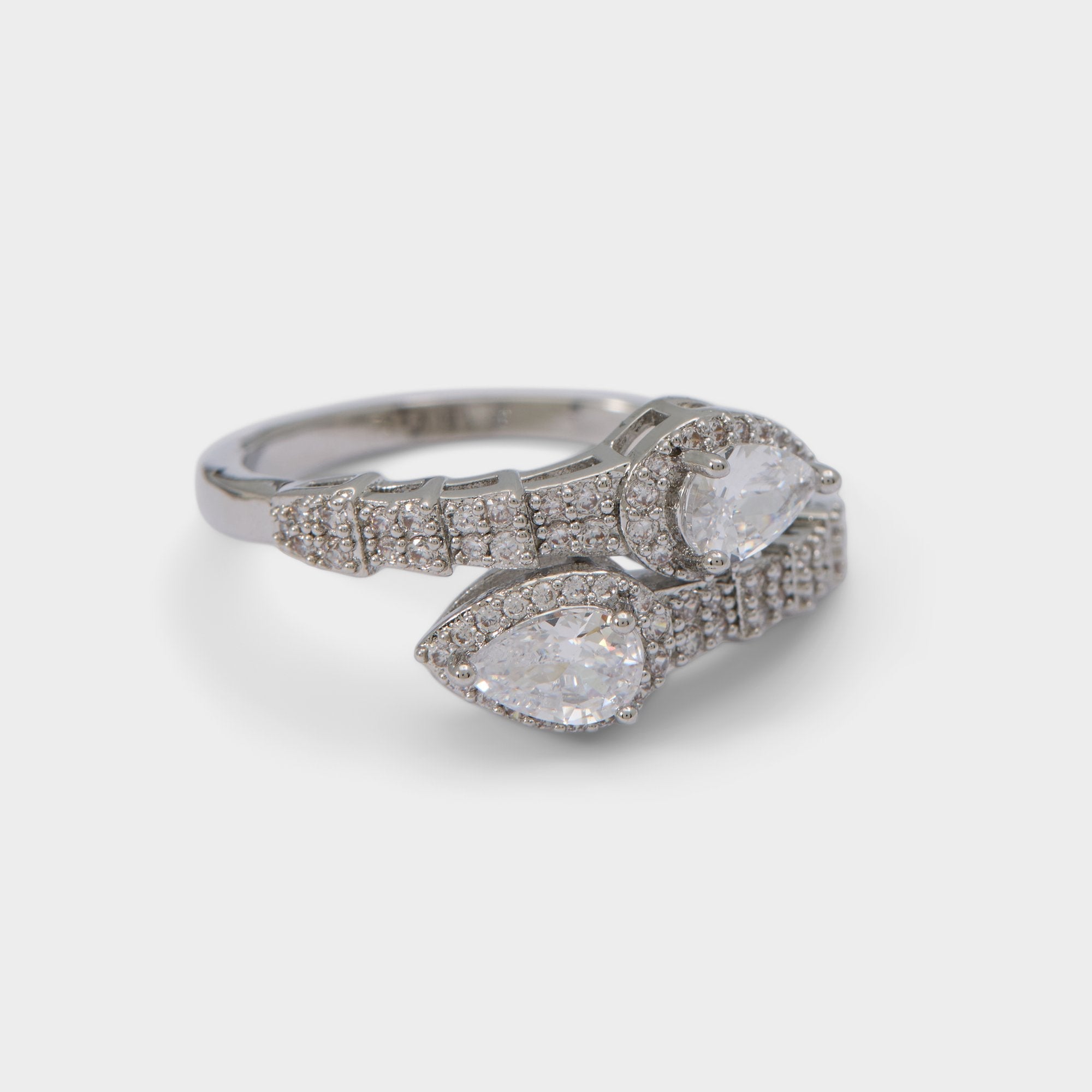 Aldo Neillie in Silver Clear Multi - Ring Silver/Clear Multi
