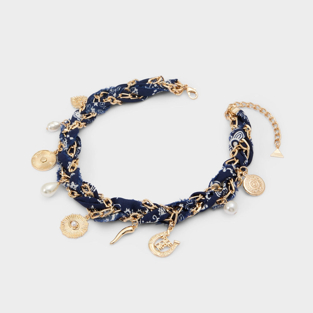 Aldo Goodluckcharms Navy Women's Necklaces - Charm necklace Navy