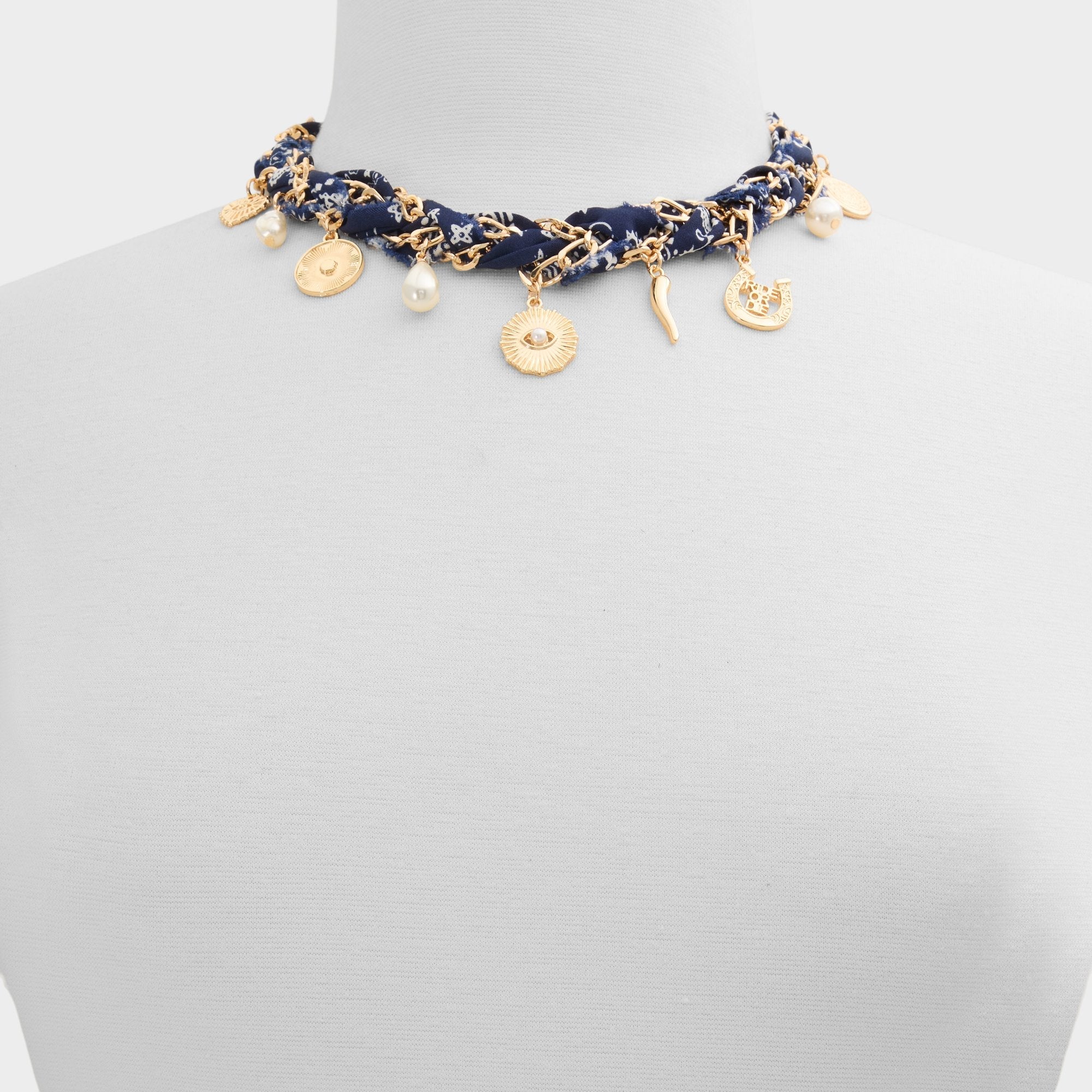 Aldo Goodluckcharms Navy Women's Necklaces - Charm necklace Navy