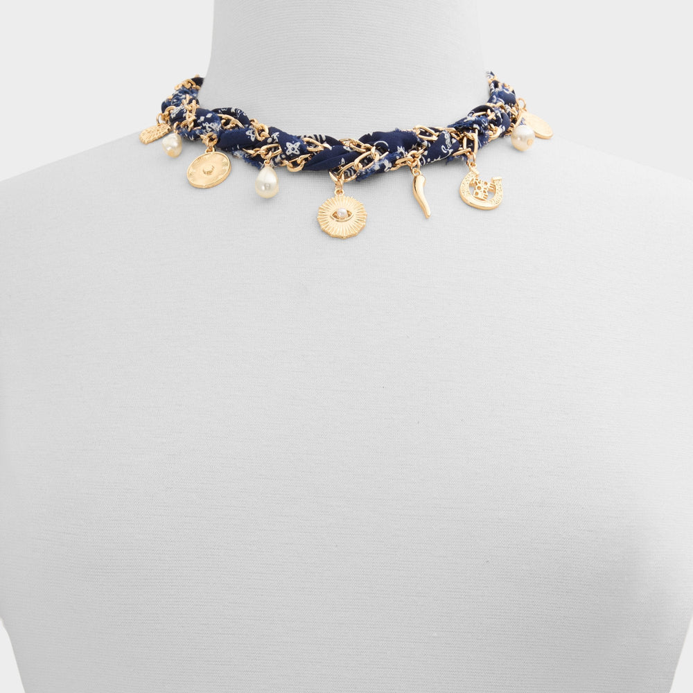 Aldo Goodluckcharms Navy Women's Necklaces - Charm necklace Navy