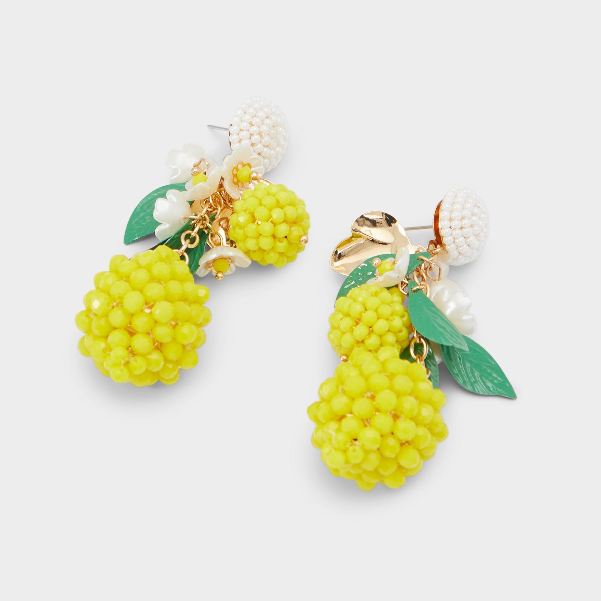 Aldo Limonatta Medium Yellow Women's Earrings - Chandelier earrings Medium Yellow