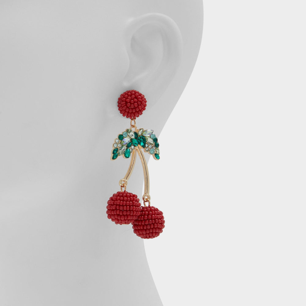 Aldo Cherryparty Red Women's Earrings - Chandelier earrings Red