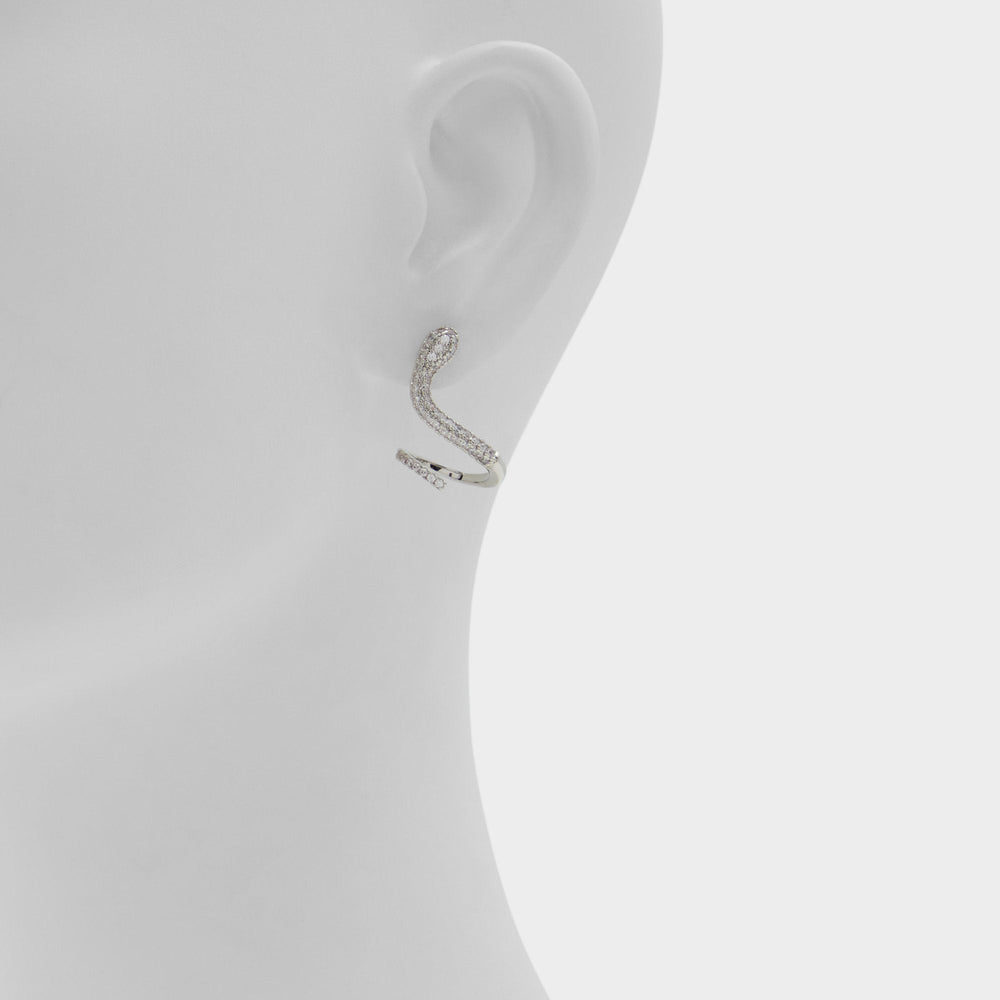 Aldo Popeye Silver/Clear Multi Women's Earrings - Earrings Silver/Clear Multi