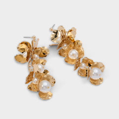 Aldo Serrenna Gold Women's Earrings - Chandelier earrings Gold