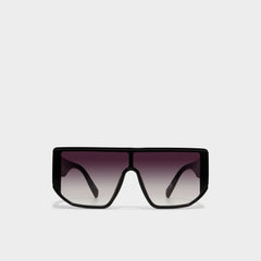 Aldo Thiedan Black/Gold Multi Women's Shield - Shield sunglasses Black/Gold Multi