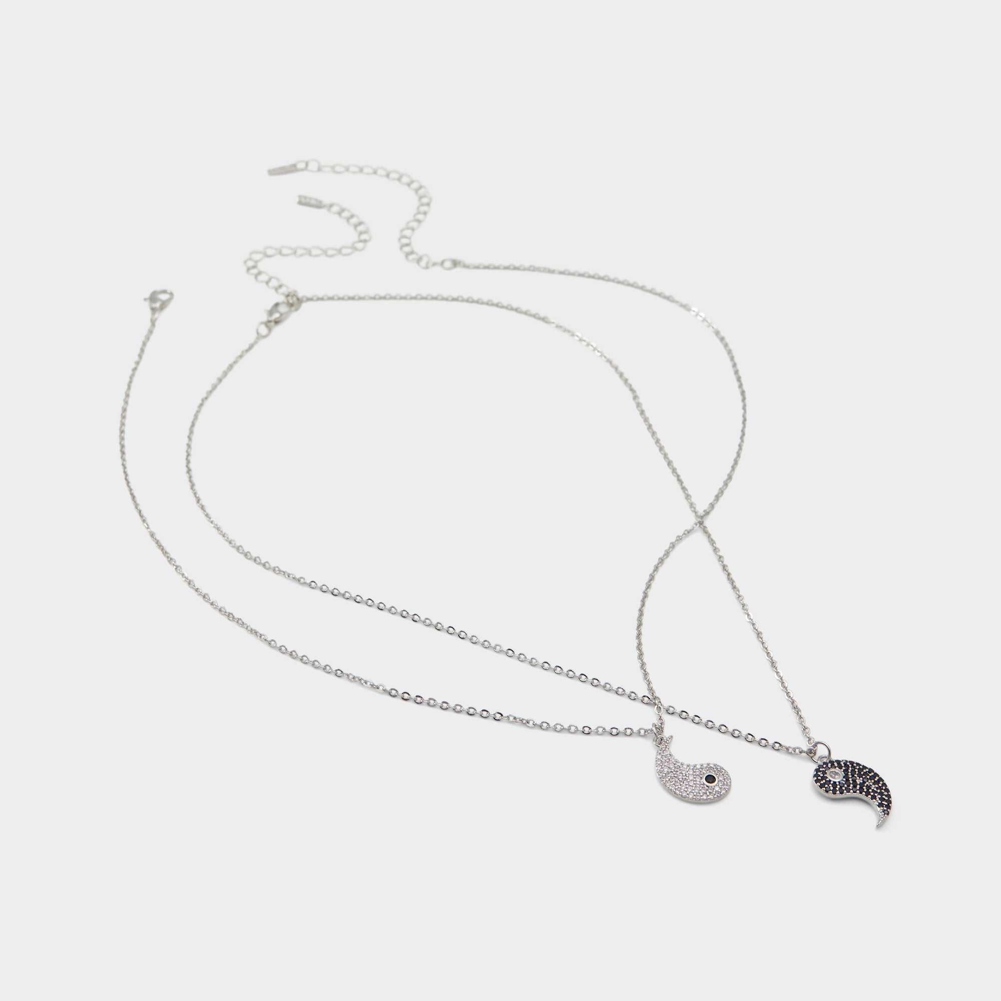 Aldo Yintomyyang Black/Silver Multi Women's Necklaces - Necklace Black/Silver Multi