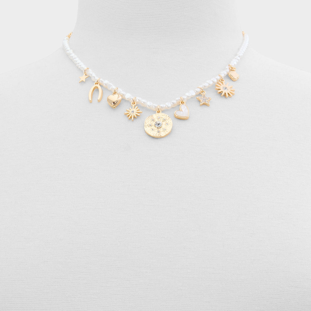 Aldo Lukaa in Ice - Charm necklace Ice